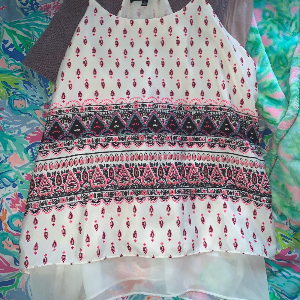 Colorful Tank!! size small EUC